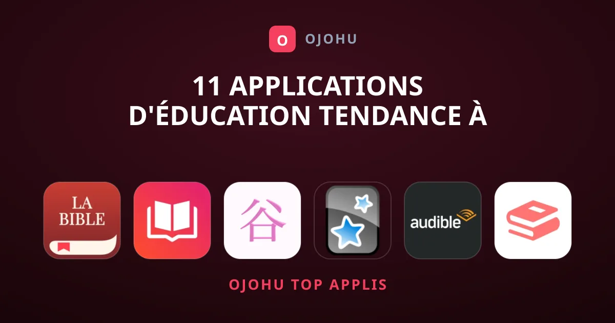 11 Applications d'Éducation Tendance à Télécharger